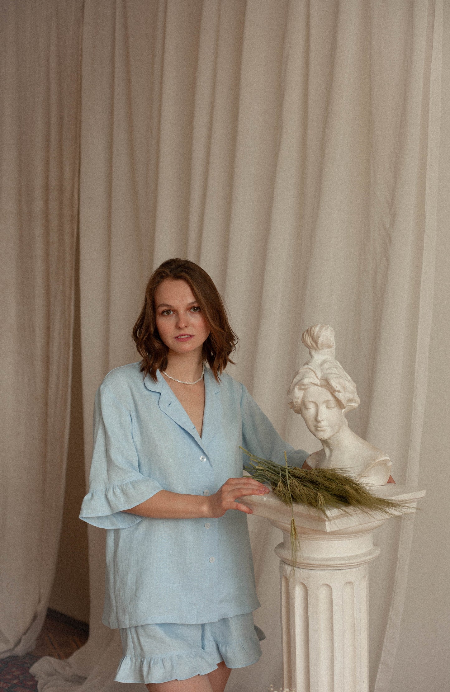 Linen pajamas set