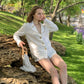 Women Linen Suit